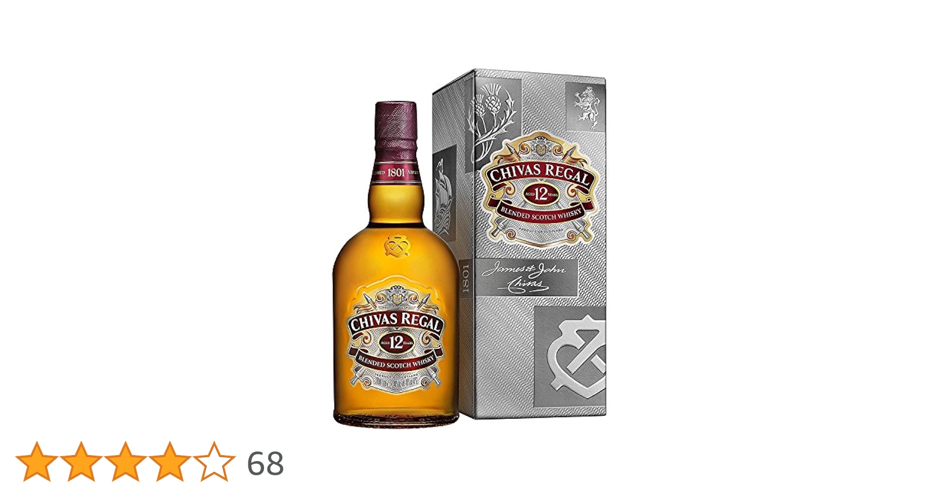 CHIVAS REGAL 12年 1000ml✖️2本 CHIVAS REGAL 12年 1000ml ウイスキー✖️2本 Amazon.co.jp